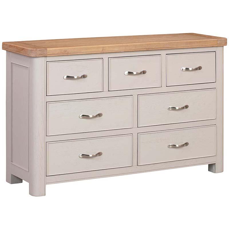Burlington Painted 7 Drawer Wide Chest